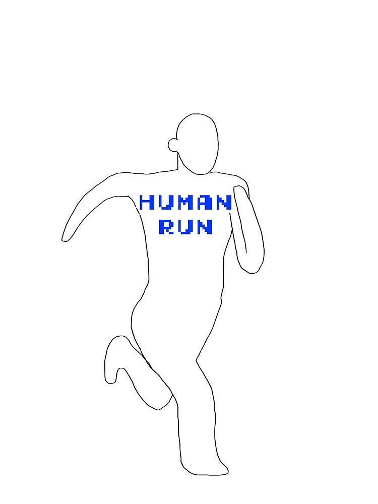 Human run by Grab-it-fast