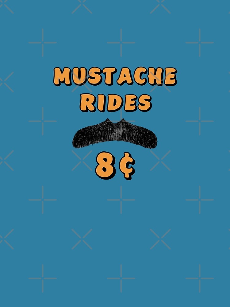 Mustache Rides Officer Farva by Eh Plus Designs