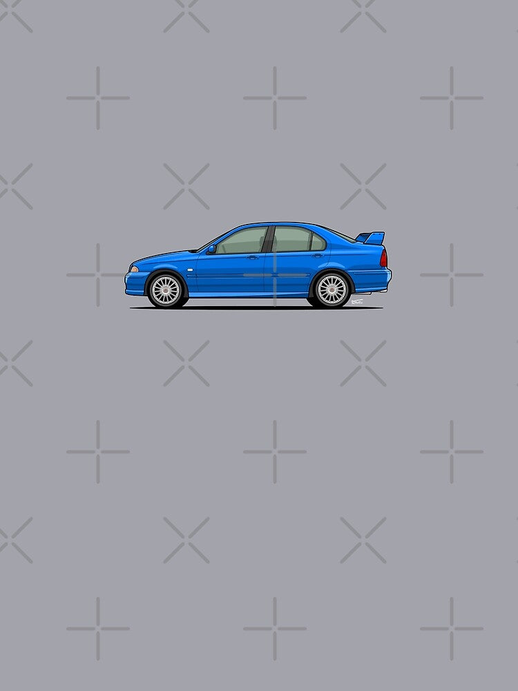 MG ZS Saloon single illustration by RJWautographics