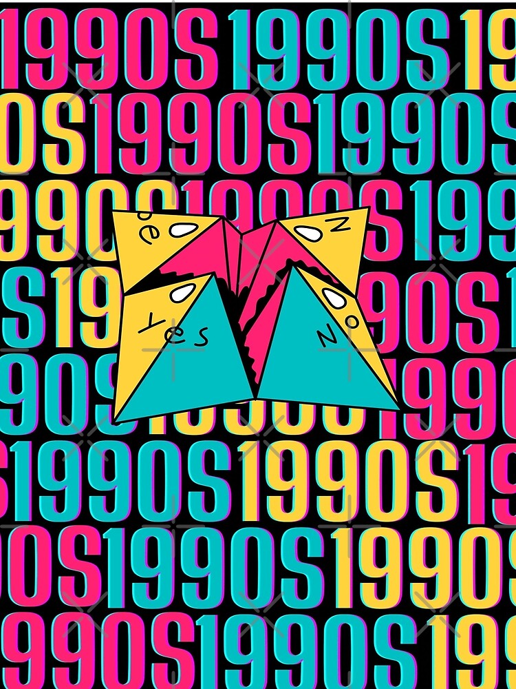1990s retro design 12 - Black Background by PunjabanJatti