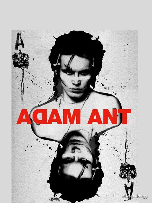 Ace of ants - Adam Ant playing card by 3leggeddogg