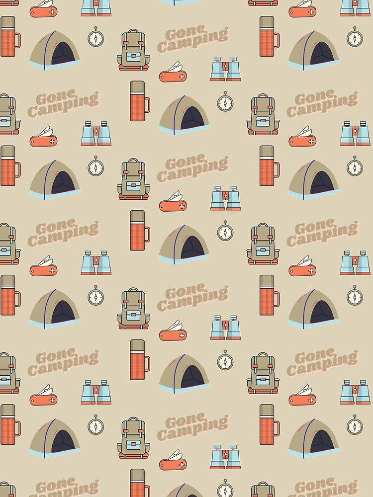 Gone camping -  sticker pack by MotherOfBears