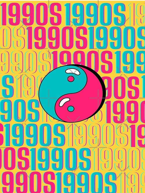 1990s retro design 31 - OG Yellow Background by PunjabanJatti