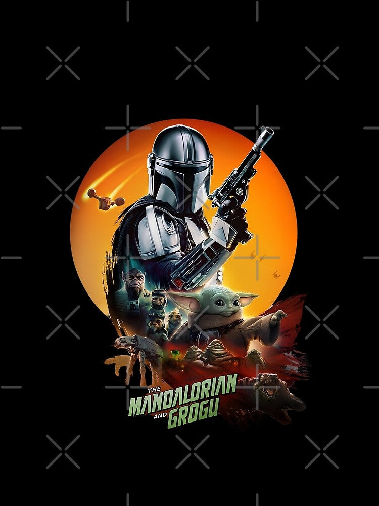 Mando and Grogu by helman-art