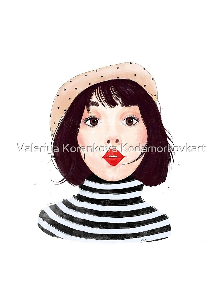 French woman by Valeriya Korenkova Kodamorkovkart