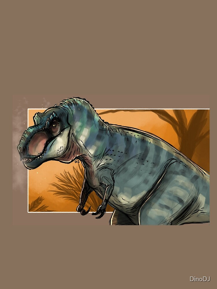 Blue Tyrannosaurus by DinoDJ