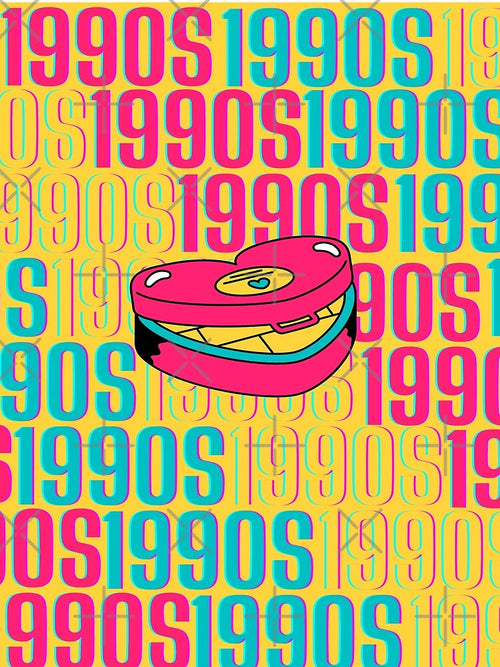1990s retro design 26 - OG Yellow Background by PunjabanJatti