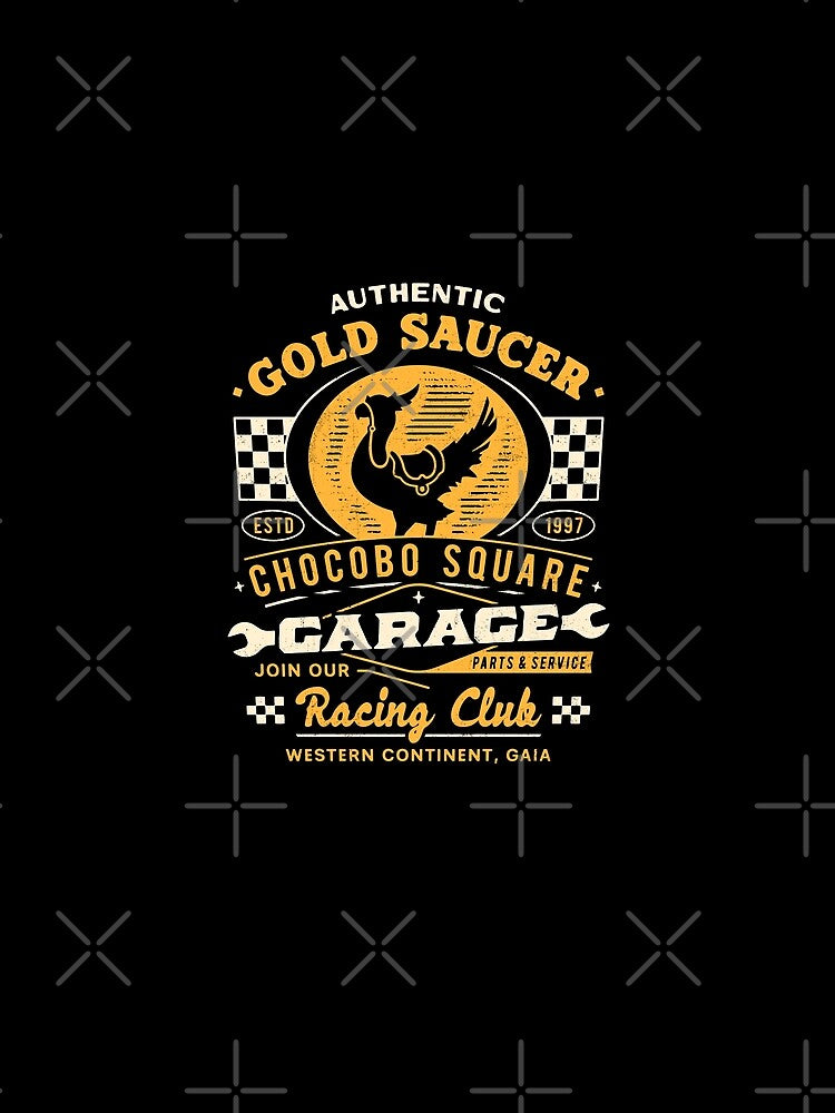 Gold Saucer Garage Vintage by Lagelantee