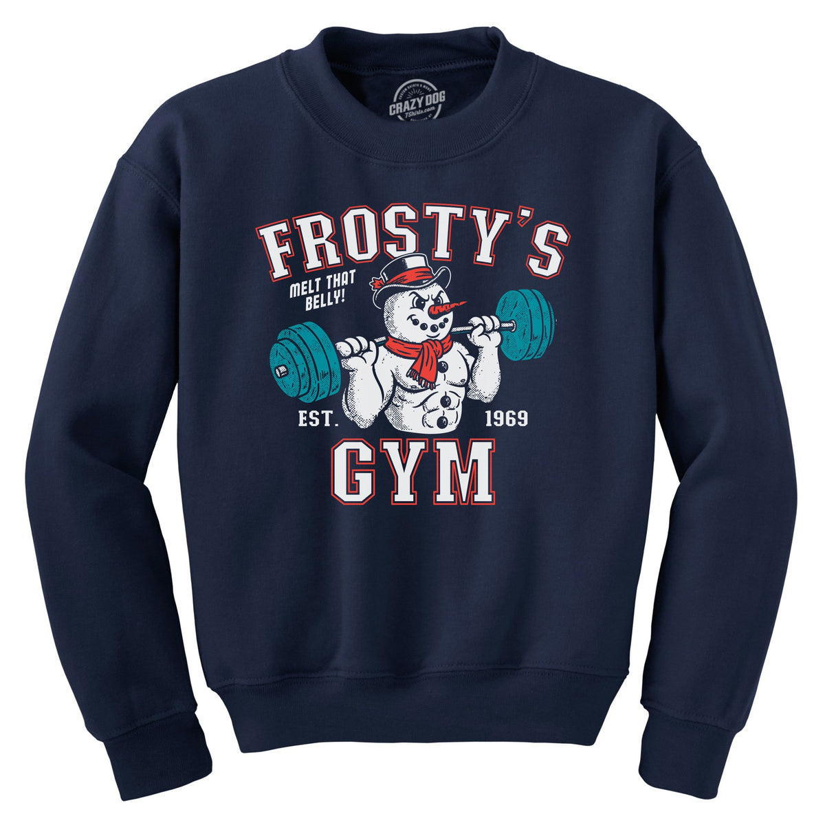 Frostys Gym Crew Neck Sweatshirt