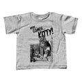 Boy's Here Comes Kitty T-Shirt Funny Giant Cat