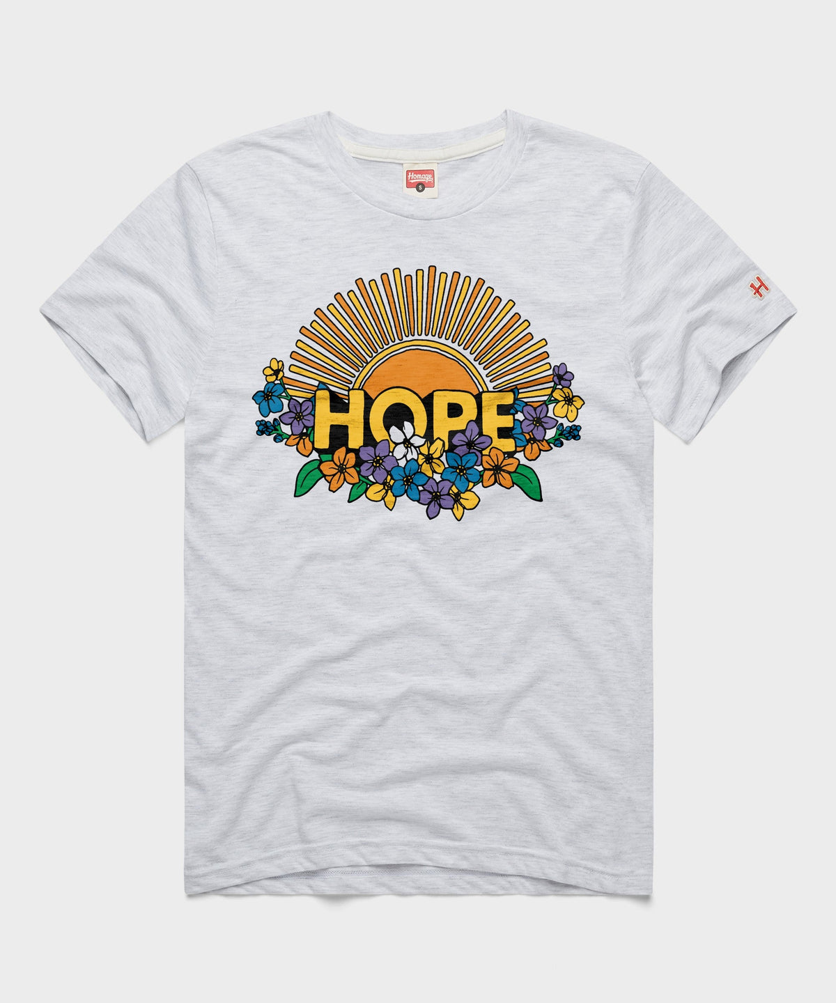 Hope Sun And Flowers