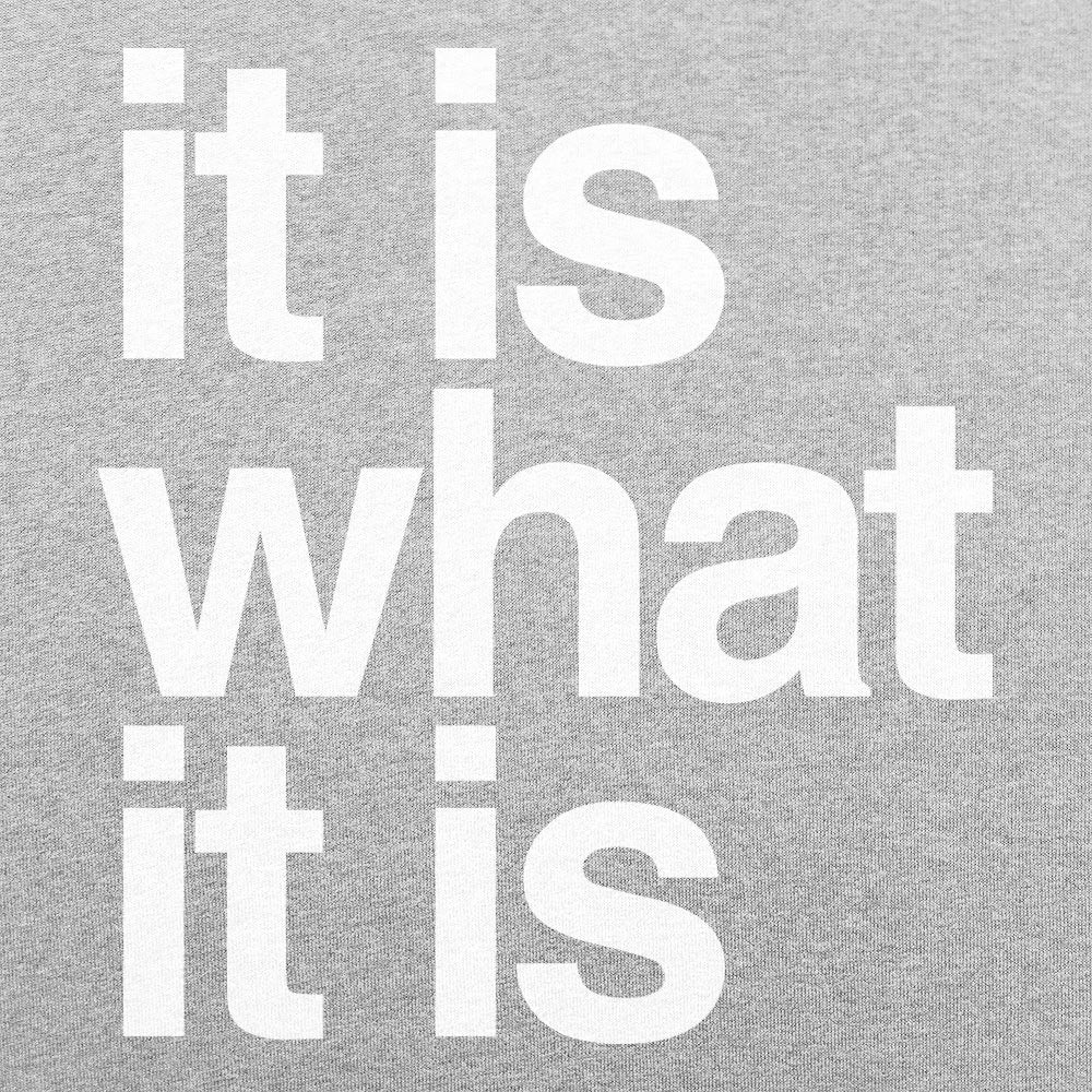 It Is What It Is