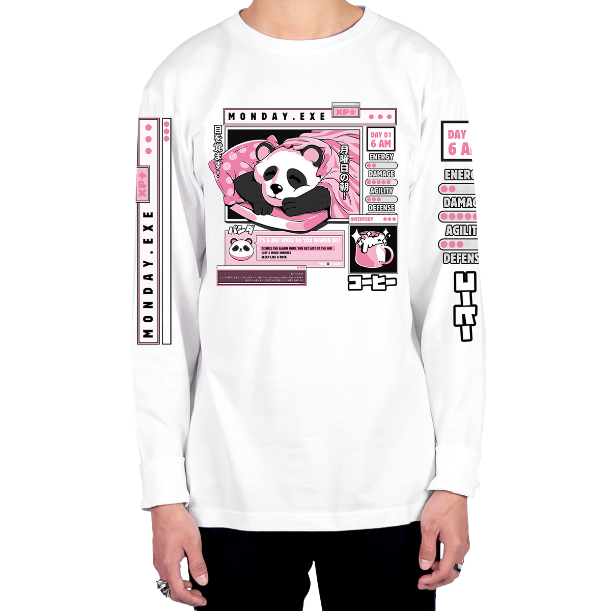 Monday.exe Long Sleeve Tee