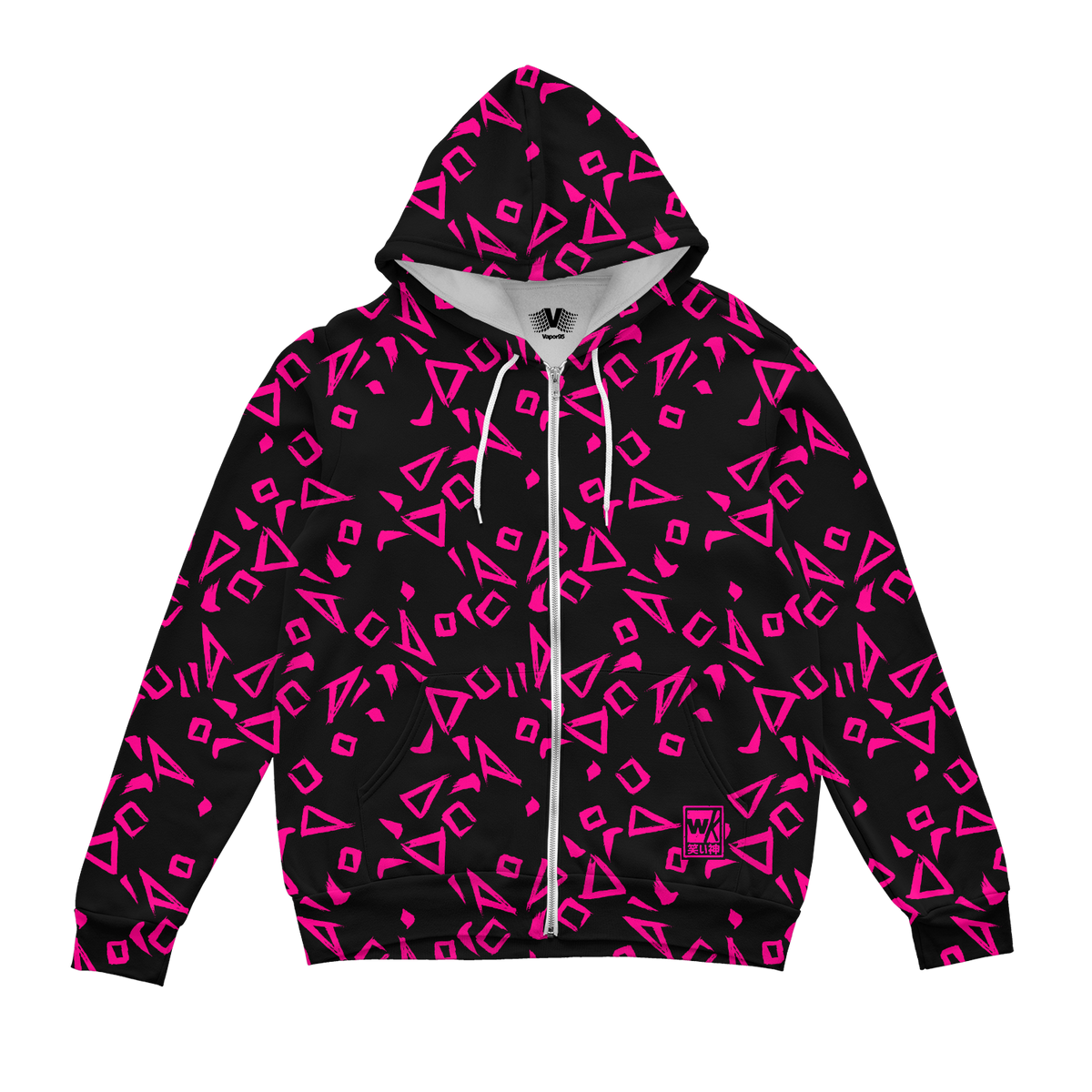 Neon 92 Zip Up Hoodie