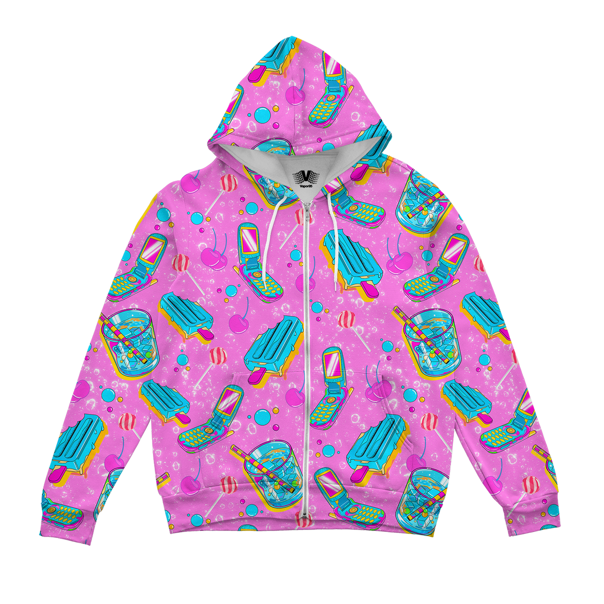 Ocean Drive Zip Up Hoodie