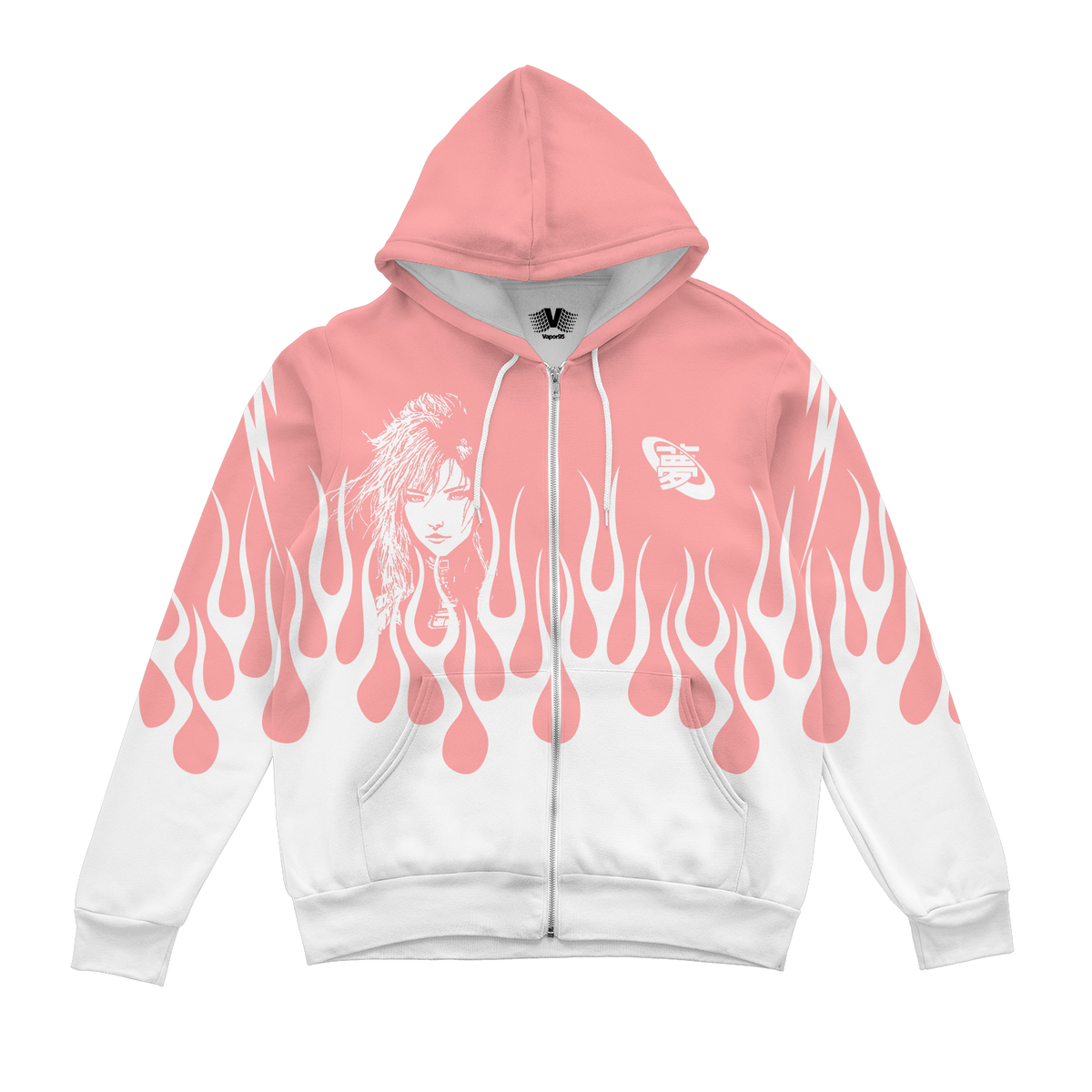 Phoenix Mode Zip Up Hoodie