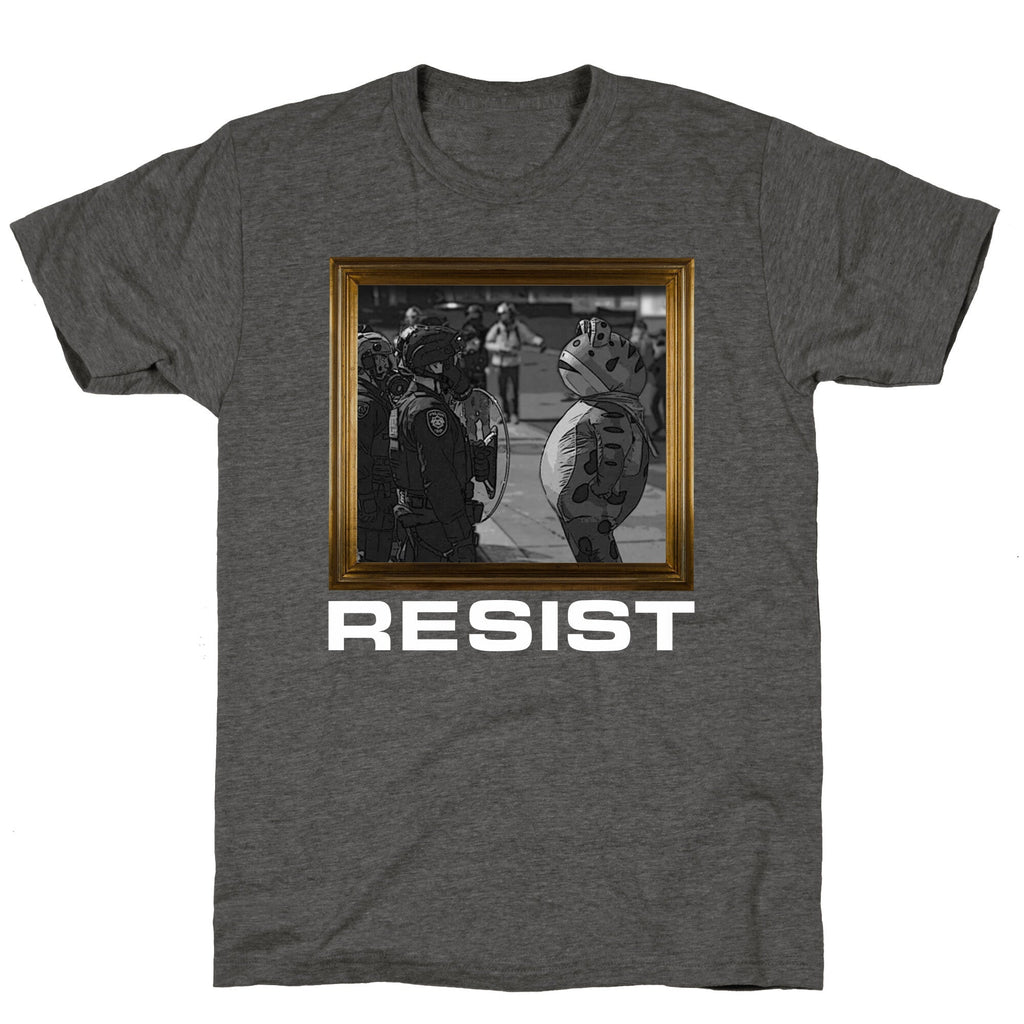 Portland Protest Frog Unisex Triblend Tee