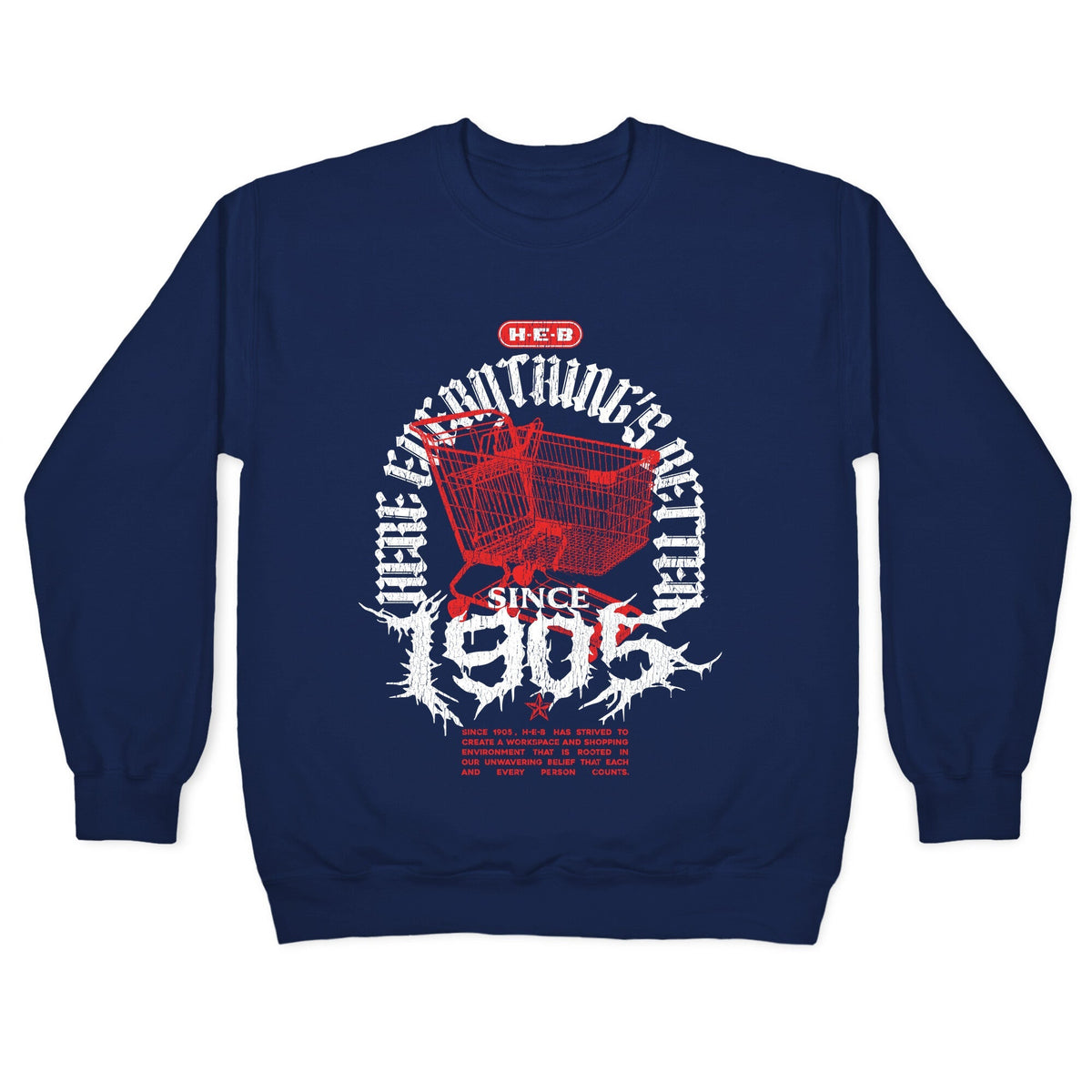 H-E-B Metal Shirt Crewneck