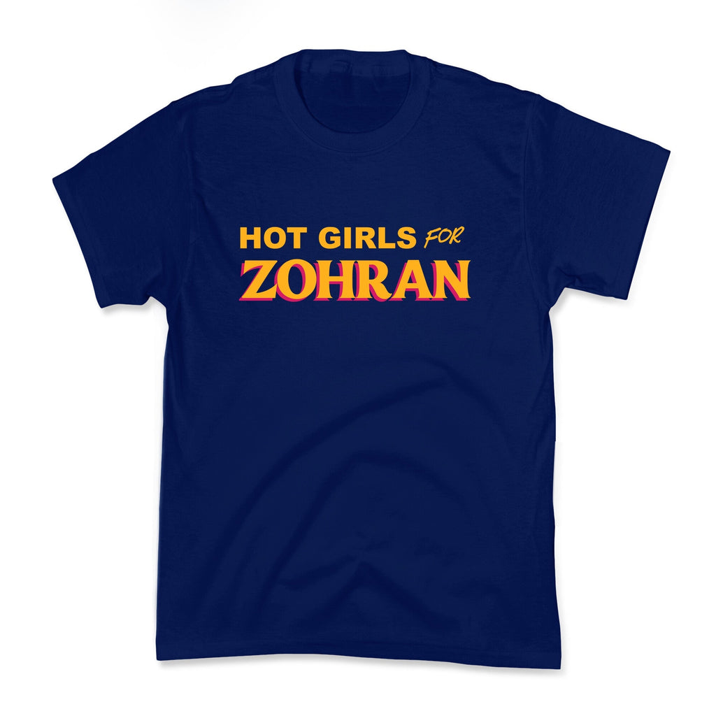 Hot Girls for Zohran Kids Tee