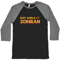 Hot Girls for Zohran Baseball Tee