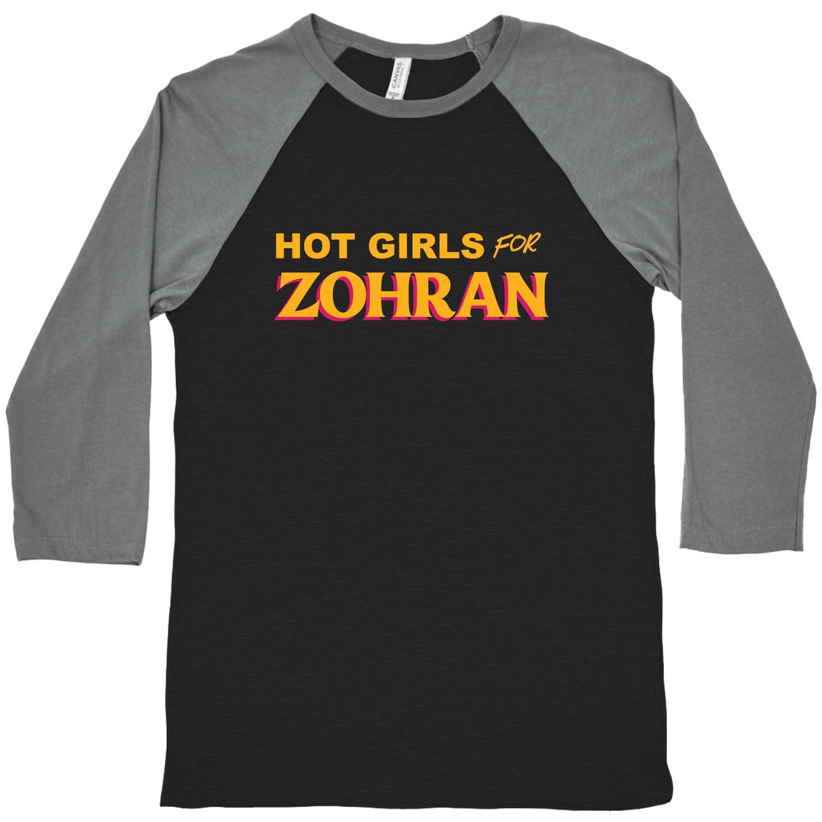 Hot Girls for Zohran Baseball Tee