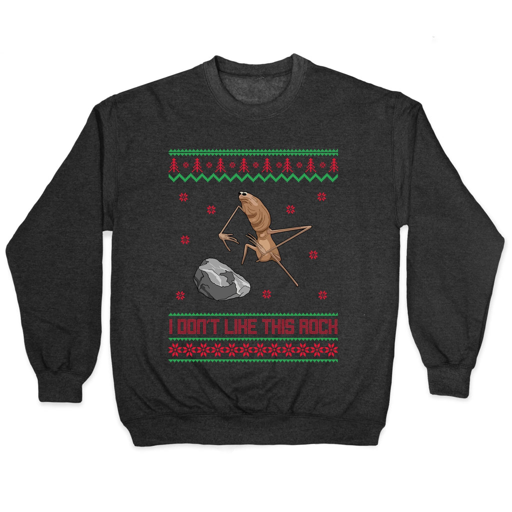 Marcus I Dont Like This Rock Crewneck