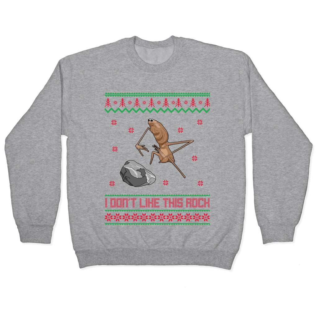Marcus I Dont Like This Rock Crewneck
