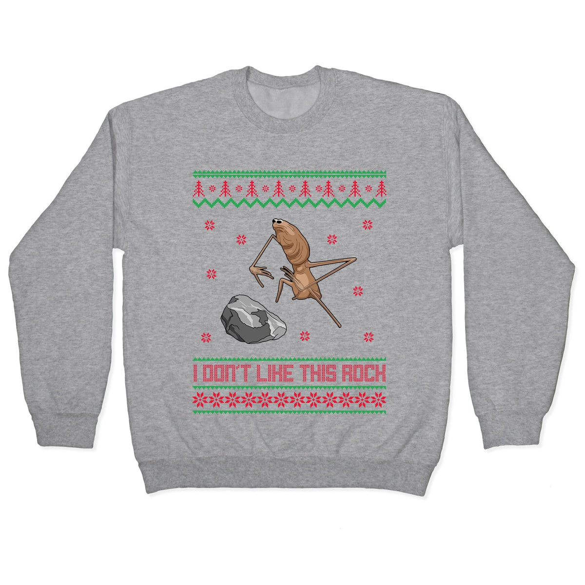Marcus I Dont Like This Rock Crewneck