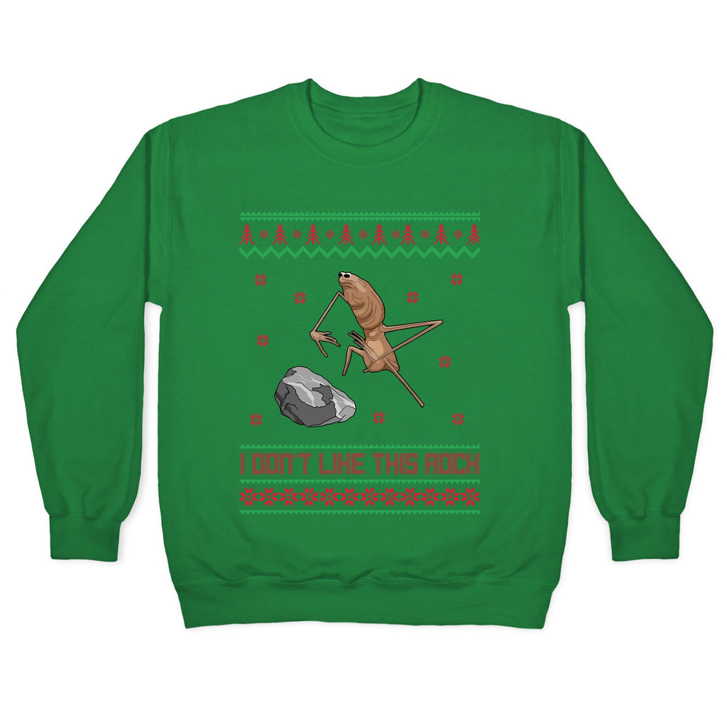 Marcus I Dont Like This Rock Crewneck