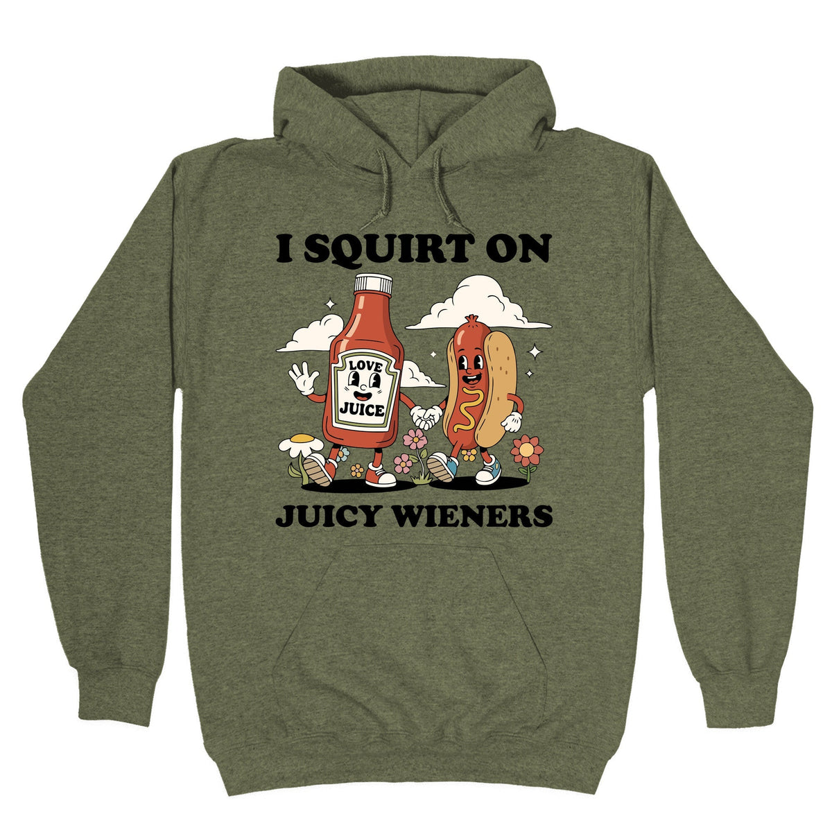 I Squirt on Juicy Wieners