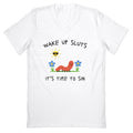 Wake Up Sluts its Time to Sin V-Neck