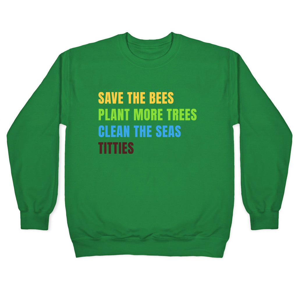 Save The Bees Crewneck