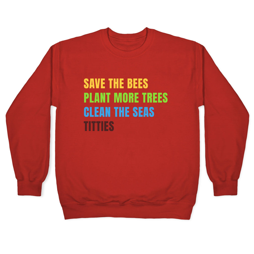 Save The Bees Crewneck