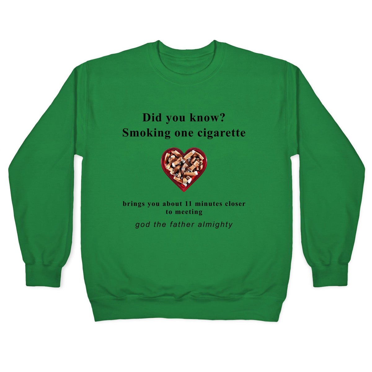 Smoking Cigs Crewneck