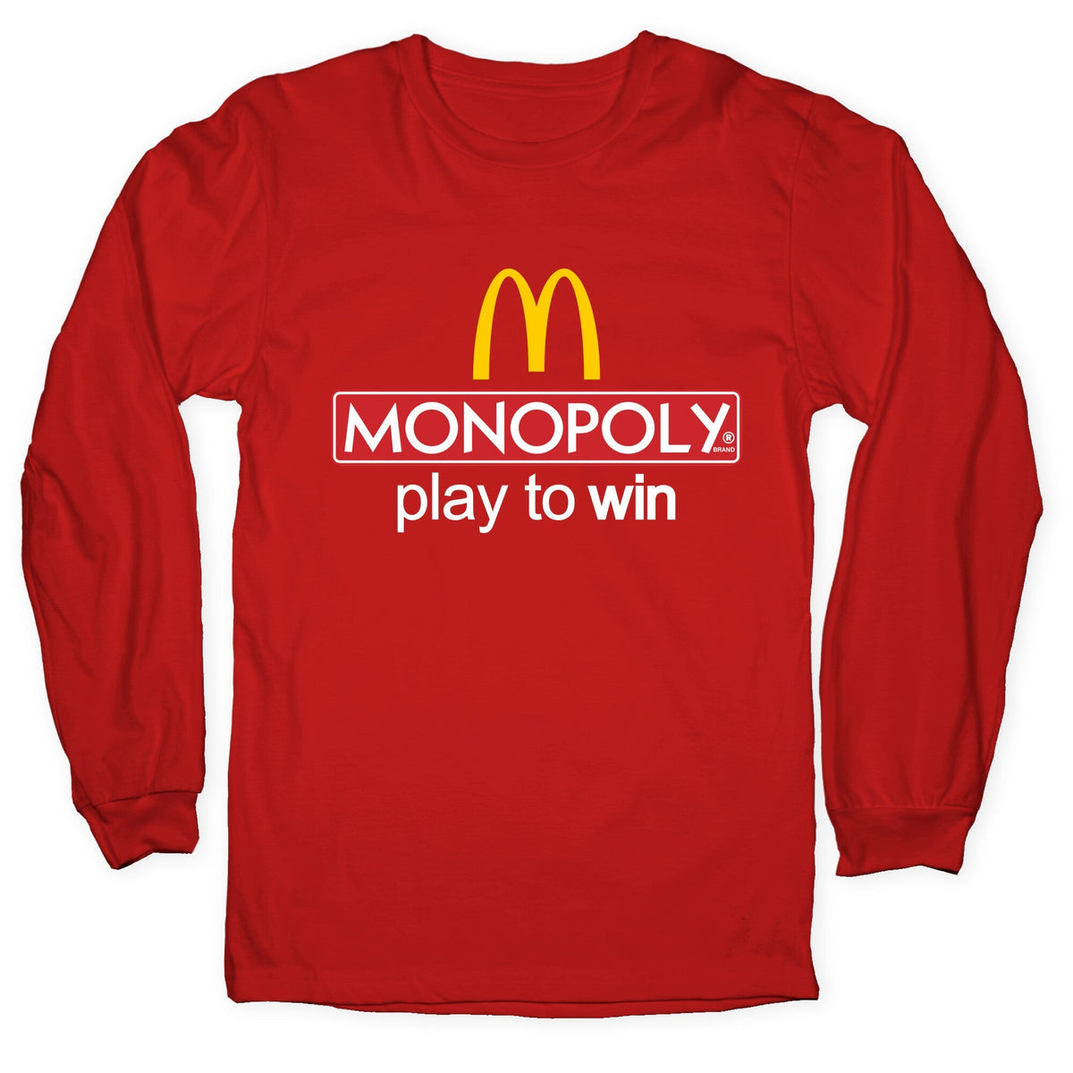 McDonalds Monopoly Longsleeve Tee
