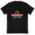 McDonalds Monopoly V-Neck