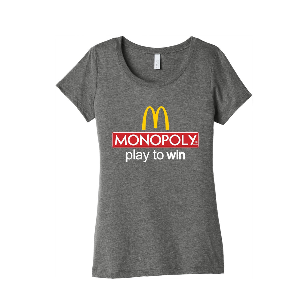McDonalds Monopoly Womens Triblend Tee