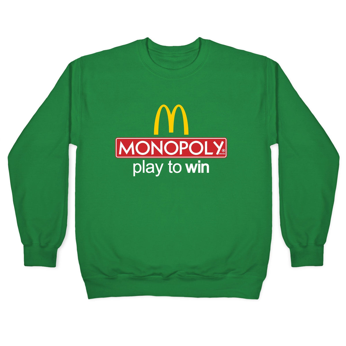 McDonalds Monopoly Crewneck