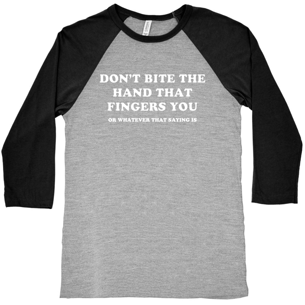 Dont Bite Baseball Tee