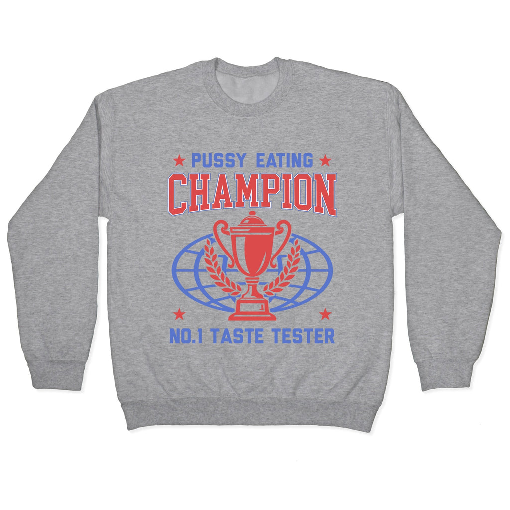 Eating \#1 Champion Crewneck