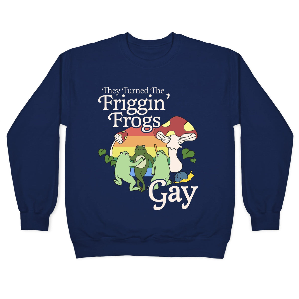 Gay Frogs Crewneck