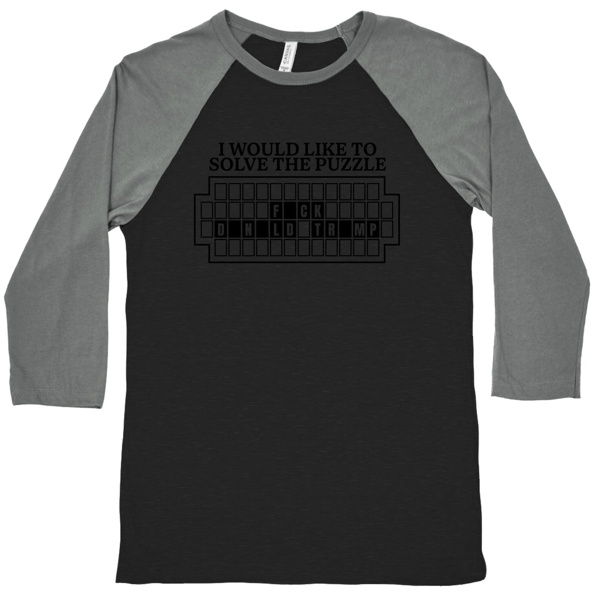 Wheel Of Fortune Baseball Tee