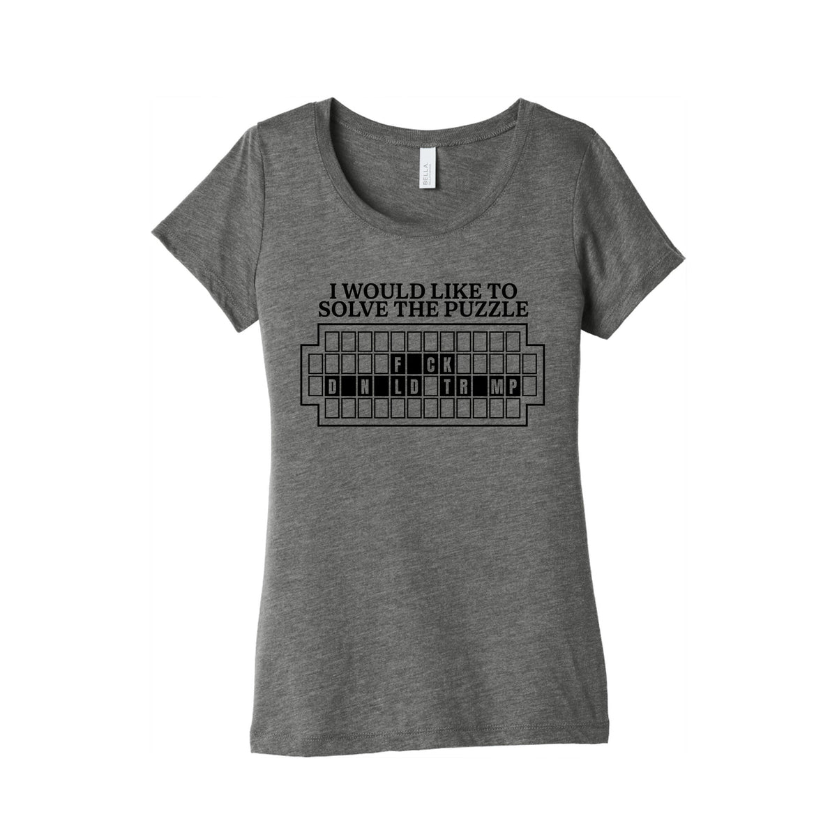 Wheel Of Fortune Womens Triblend Tee