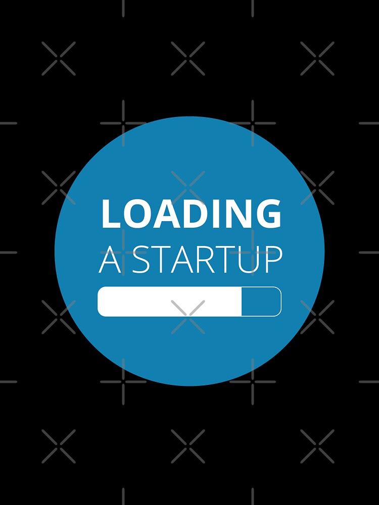 Loading a Startup (Blue) by uyenvickyvo