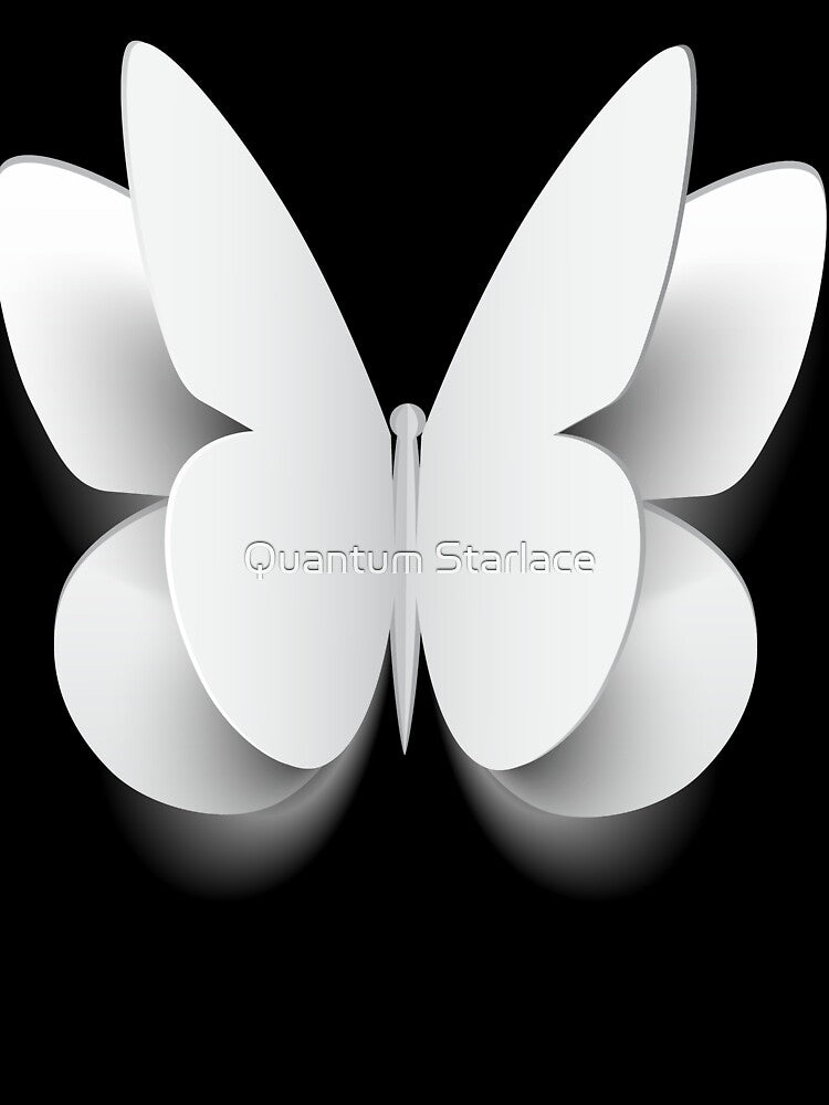 White butterfly by Quantum Starlace