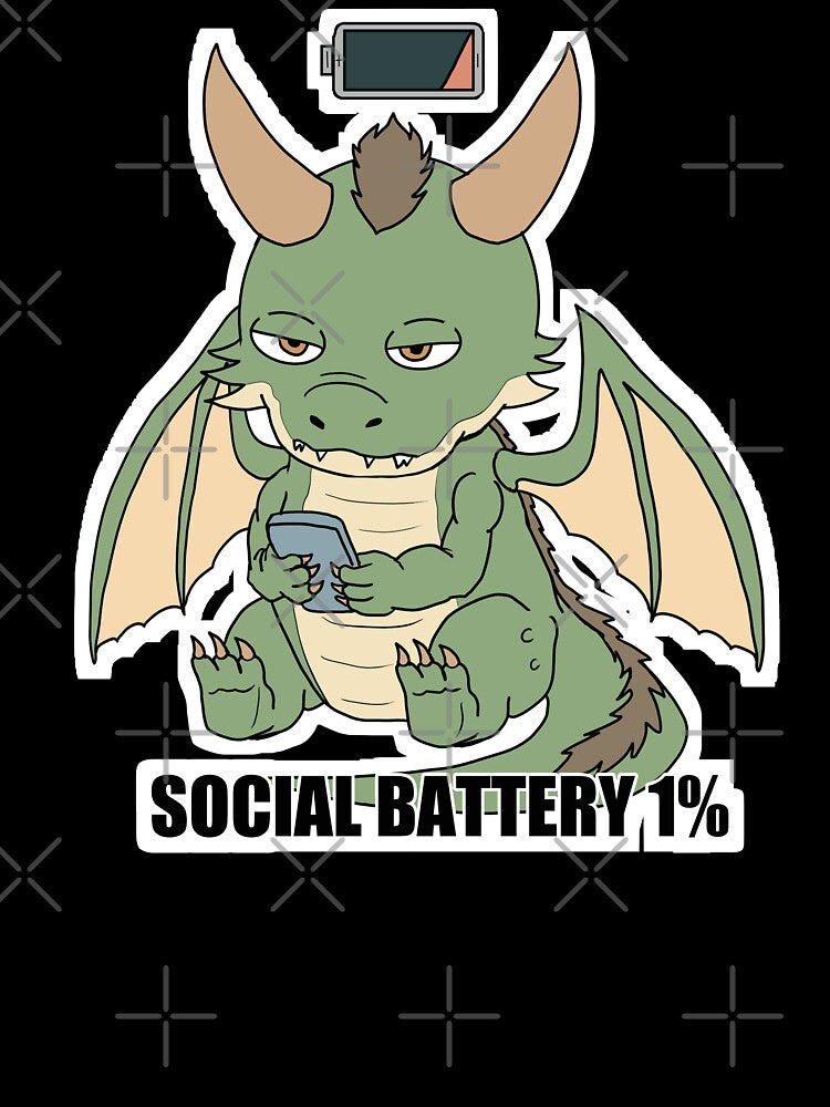 Antisocial Dragon by Crymson5Moon
