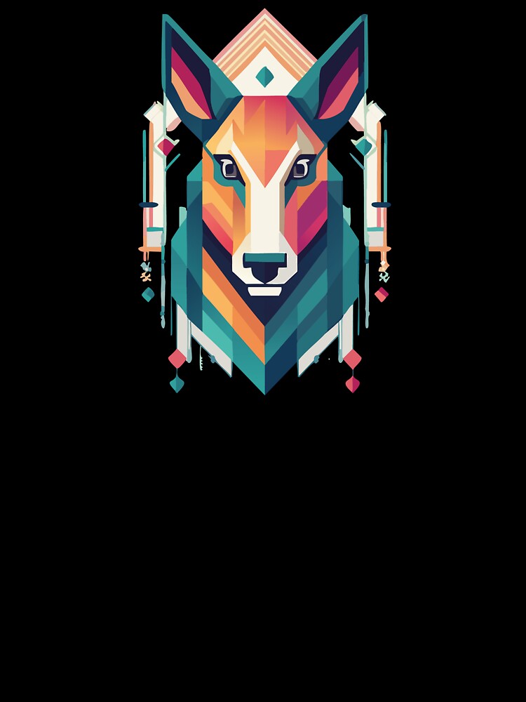 animal art deer by PR7M
