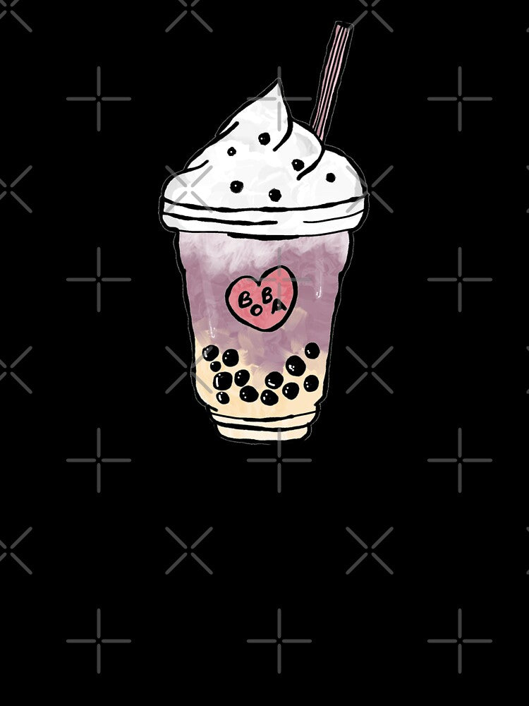 Taro milk tea doodle by Krenbxrry