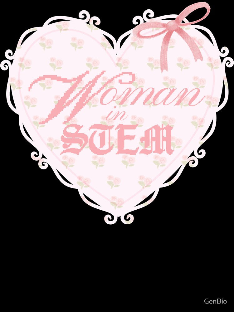 Woman in STEM Rose Heart Coquette by GenBio