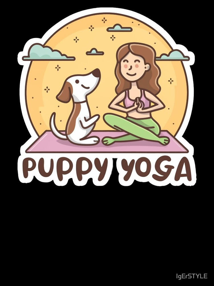 Yoga, puppy yoga, dog yoga by IgErSTYLE